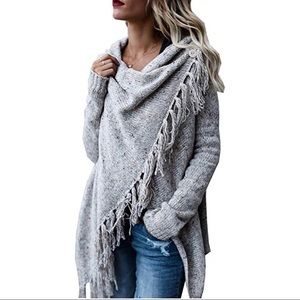Women’s Fringe Cardigan Top